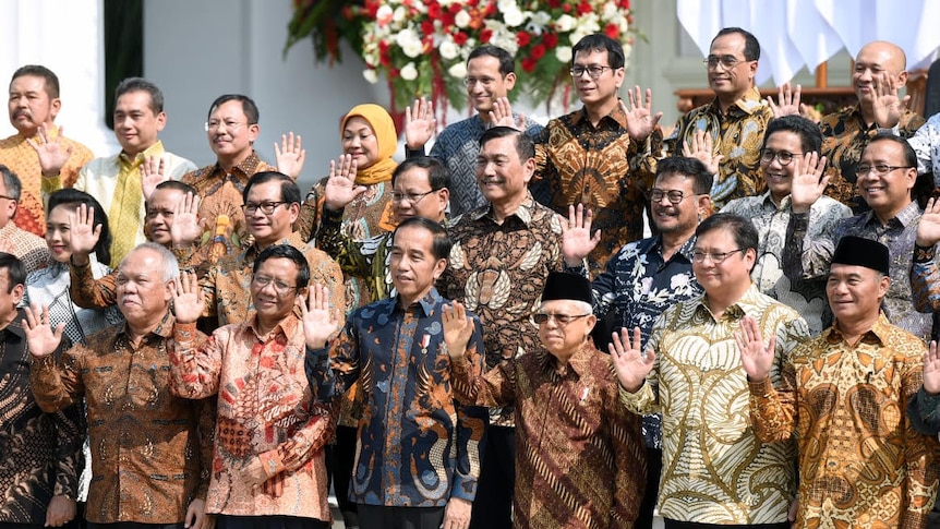 Kabinet baru Jokowi yang dilantik Rabu 23 Oktober 2019.