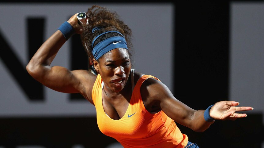Serena Williams comfortably beats Robson