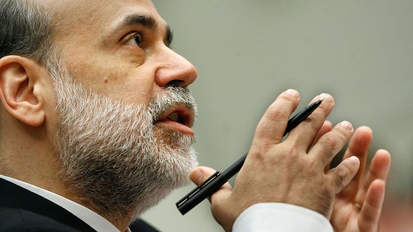 Confident: Federal Reserve chairman Ben Bernanke