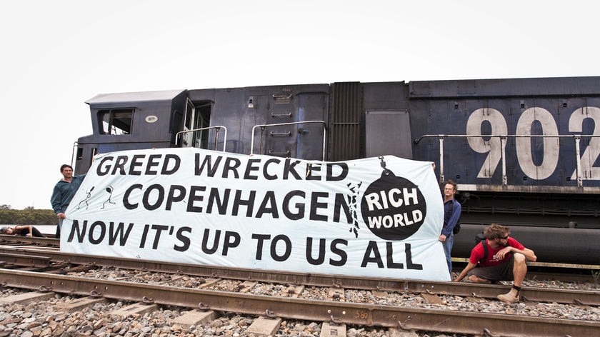 The group says their action has been prompted by what they say is the failure of the Copenhagen climate talks.