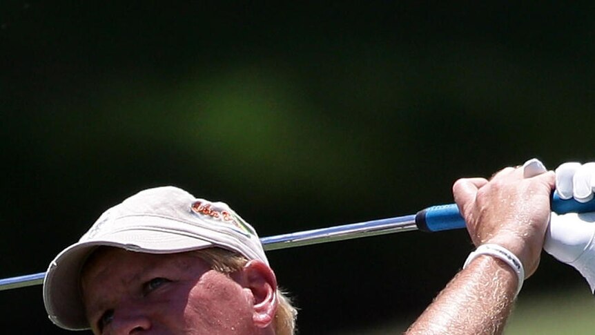 Horrific day: John Daly was every bit the Wild Thing on Friday - crashing out with an 11-over-par second round.