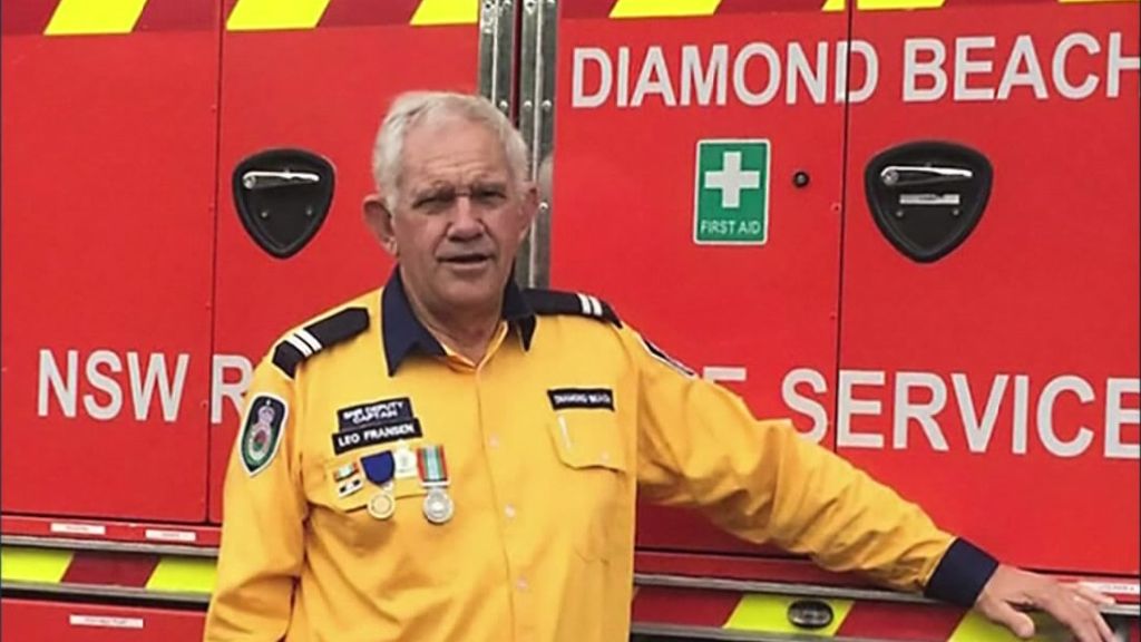 Family farewells fallen RFS firefighter at a funeral service in Forster ...