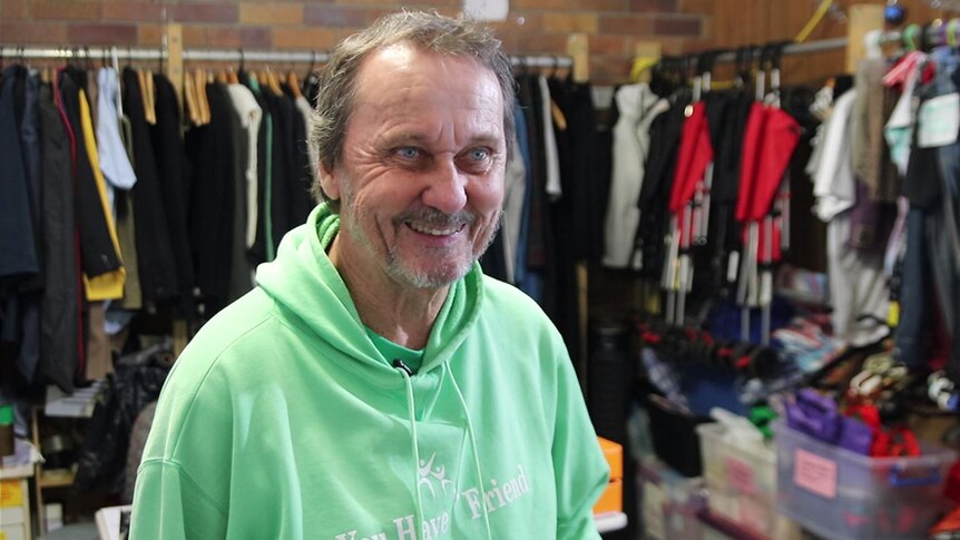 You Have A Friend charity and Op Shop funder John Lee