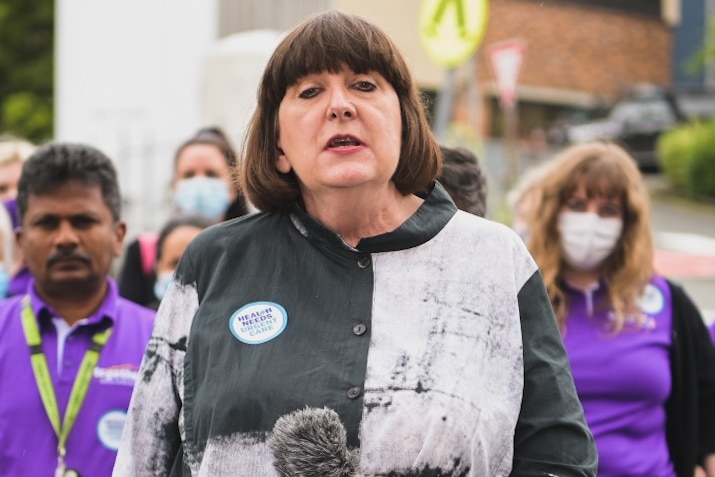 Queensland Nurses and Midwives Union secretary Beth Mohle