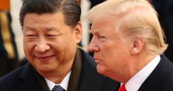 Donald Trump meets Xi Jinpin