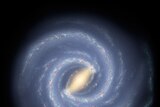 An artist's impression of the Milky Way