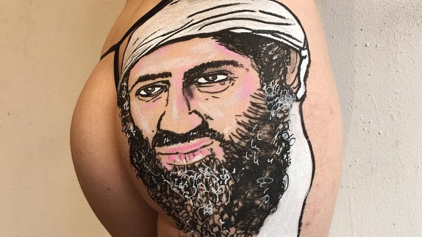Lush's Osama bin Laden portrait