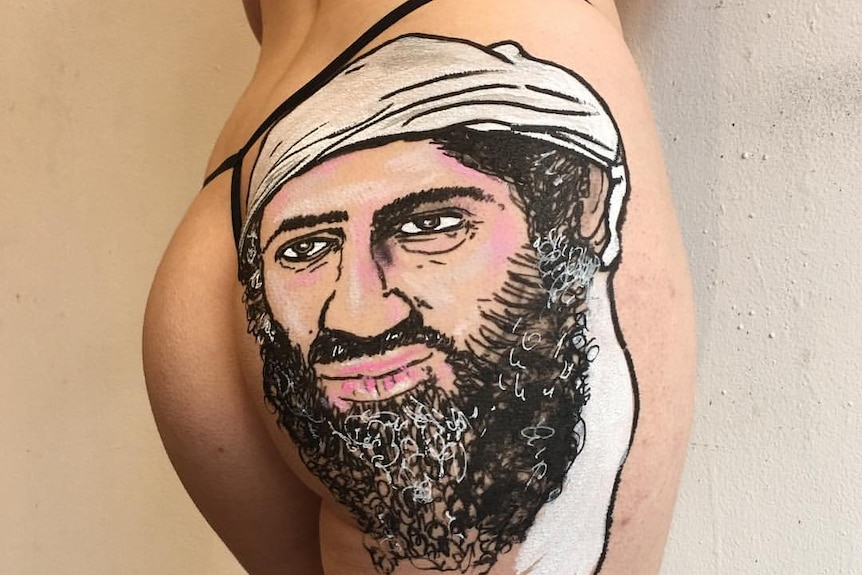 Lush's Osama bin Laden portrait