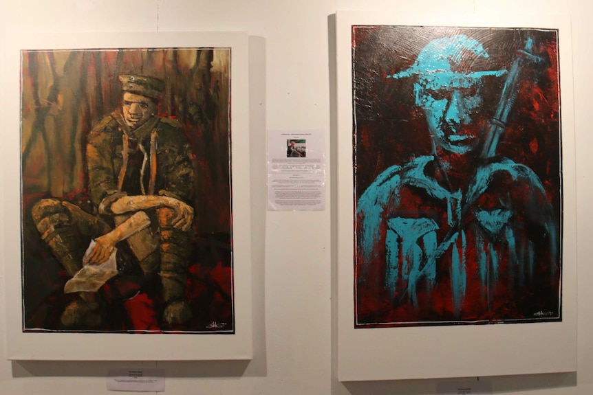 PTSD art exhibition