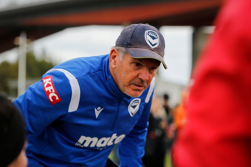 Melbourne Victory women's manager Jeff Hopkins