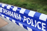 Tasmania Police scene tape, generic image.