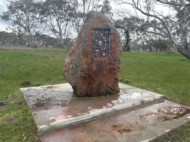 Country towns 'devastated' as two war memorials vandalised