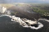 Lava from the Kilauea Volcano covers much of Vacationland and Kapoho Beach.