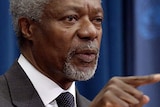United Nations secretary-general Kofi Annan has toured Indonesia to see the destruction first-hand (file photo).