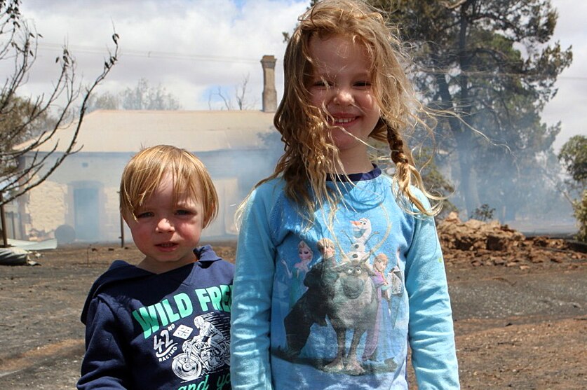 Children at Pinkerton Plains
