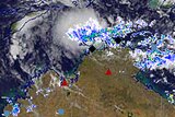 A tropical low has been developing off the Northern Territory coast