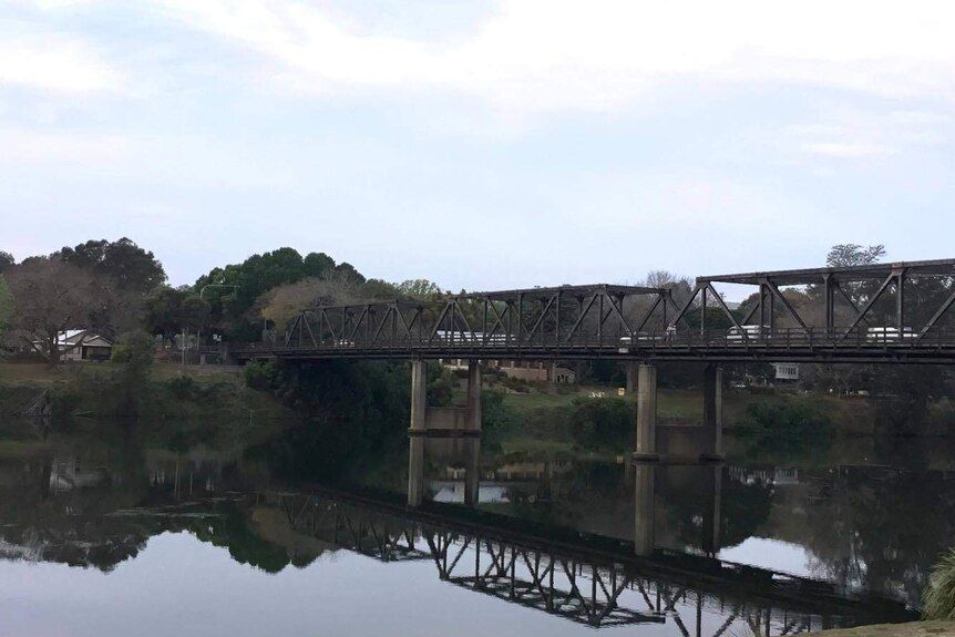 Bridge over the Macleay River in Kempsey, NSW.