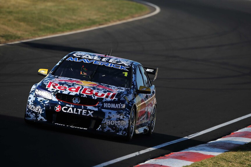Jamie Whincup during Bathurst warm-up