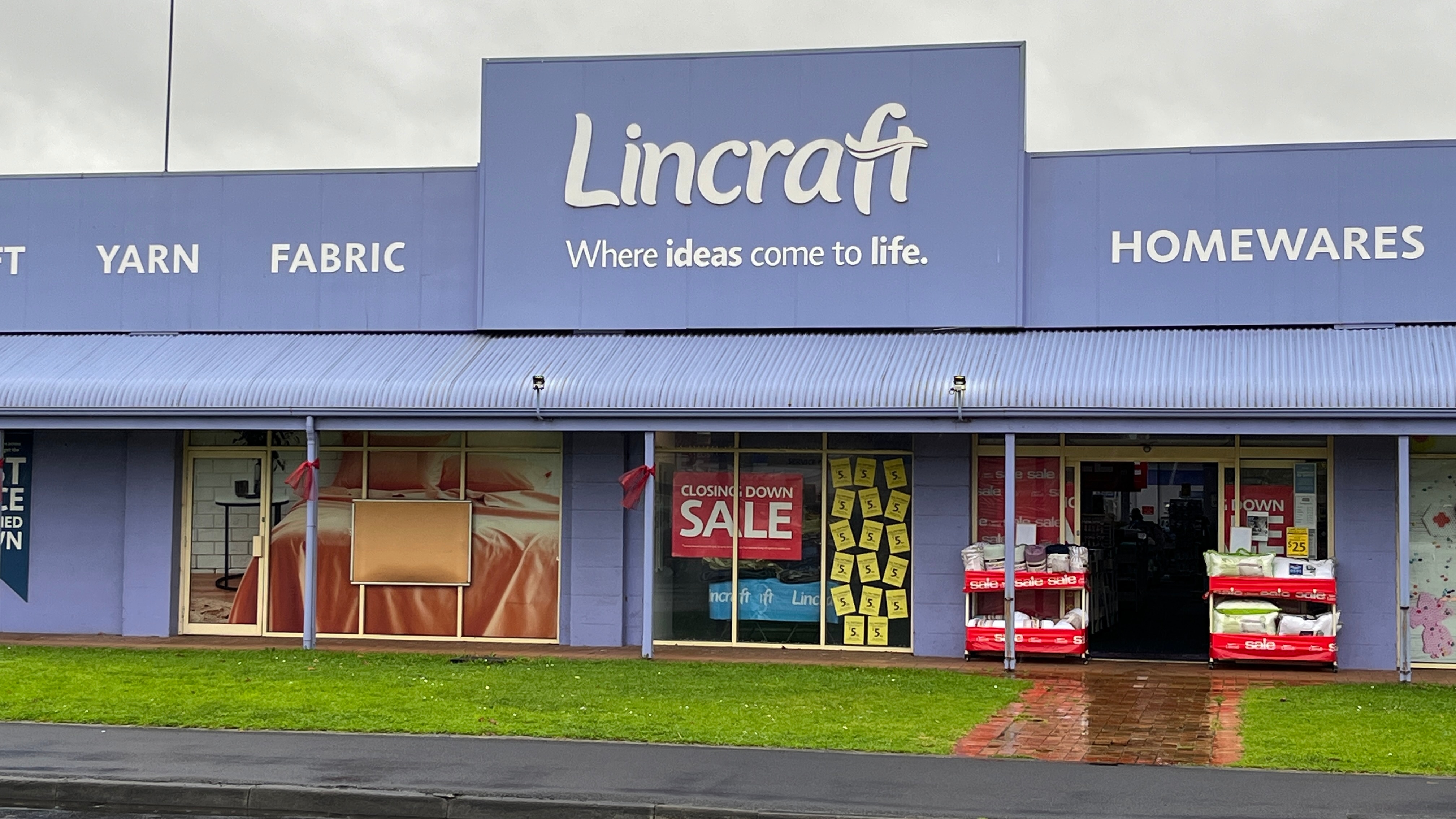 Lincraft to Close Remaining Stores Across Australia and New Zealand