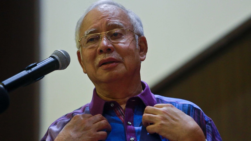 Najib Razak was 'totally responsible for 1MDB', the Malaysian PM says. (Pic: AP)