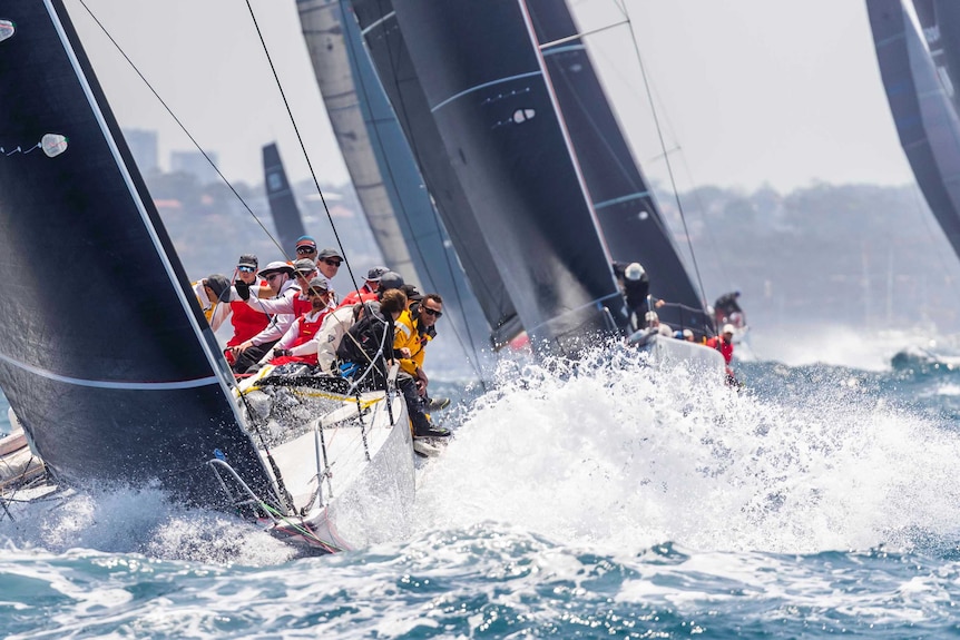 Ichi Ban crew in Sydney to Hobart