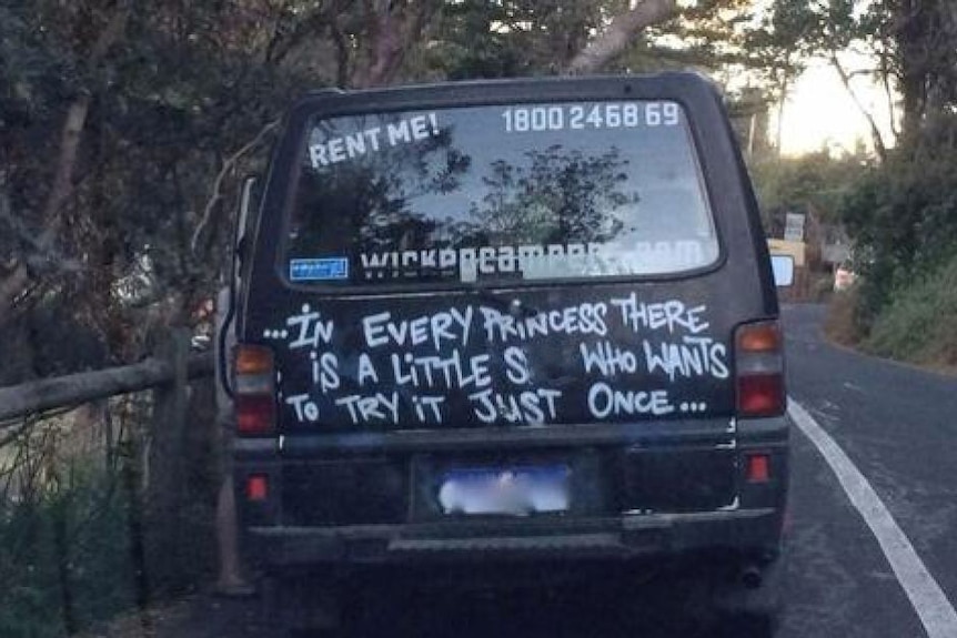 Wicked Campers with 'vile and appalling' to be outlawed in Tasmania - ABC News