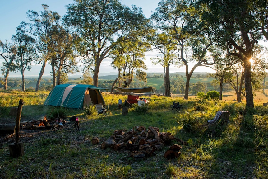 Farm camping growing in popularity