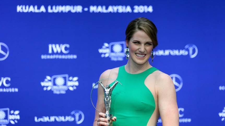 Missy Franklin wins Laureus world sportswoman of the year