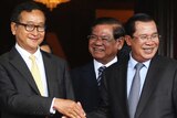 Sam Rainsy & Hun Sen Cambodia