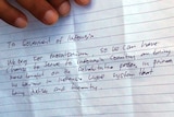 Letter from Bali Nine pair to Indonesian government
