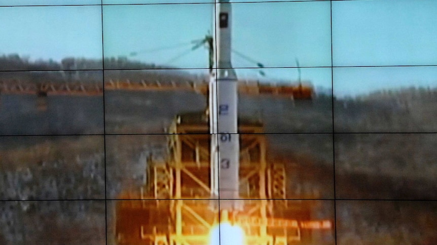 North Korea launches long-range rocket