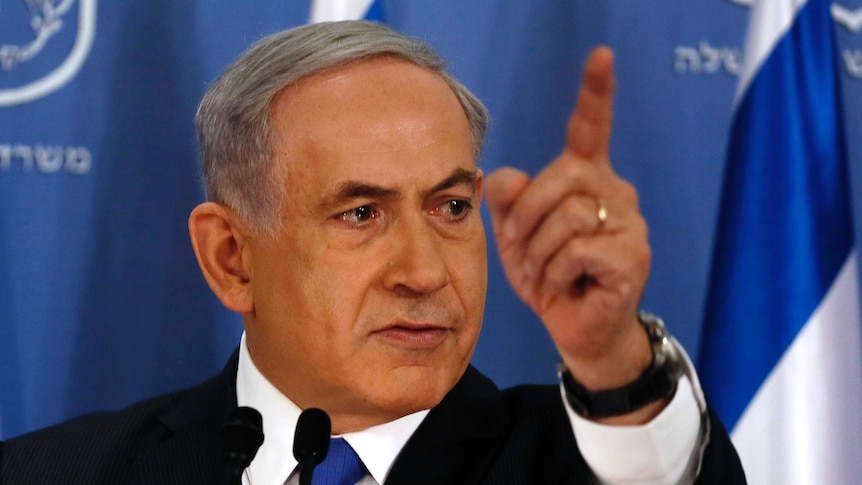 Israeli prime minister Benjamin Netanyahu