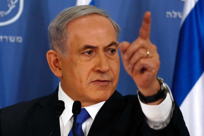 Israeli prime minister Benjamin Netanyahu