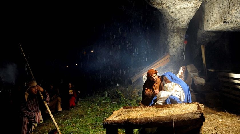 The nativity scene