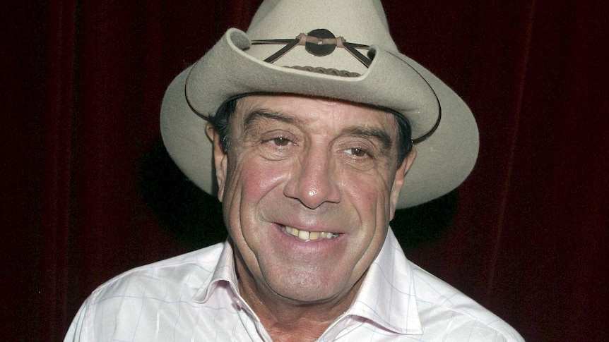 Molly Meldrum attends a cocktail party at the Hilton hotel in Sydney.