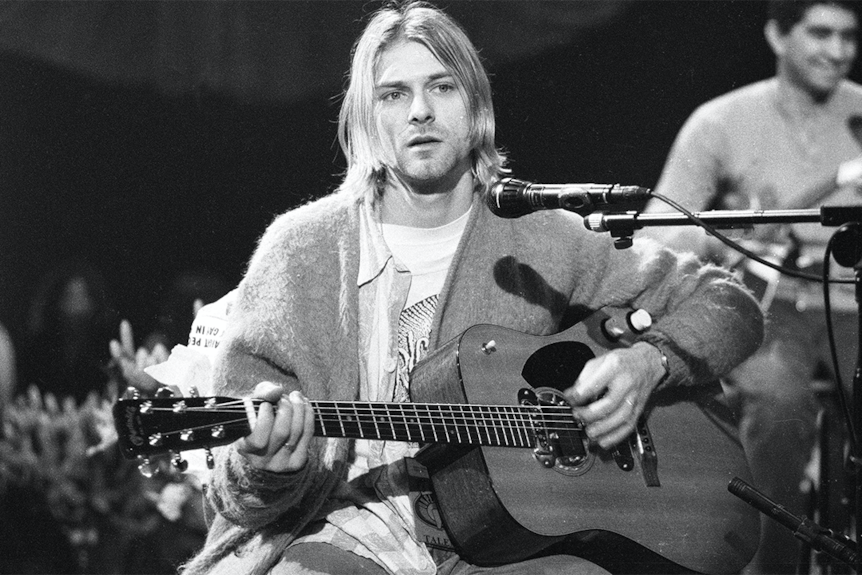Kurt Cobain Nirvana MTV Unplugged