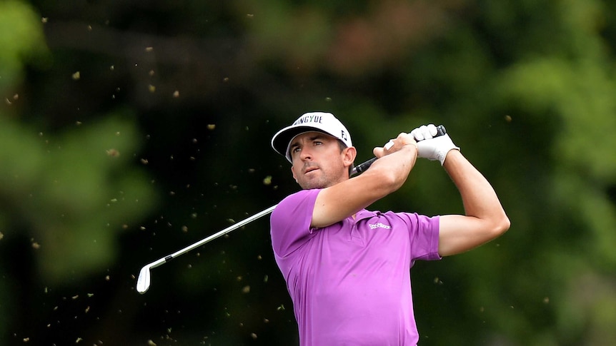 Wade Ormsby takes the lead at the Australian PGA