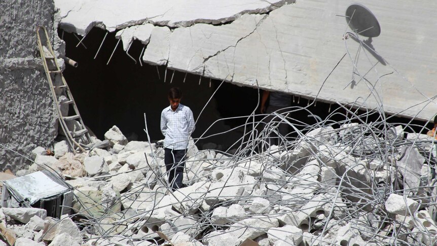 Syria after US-led air raids