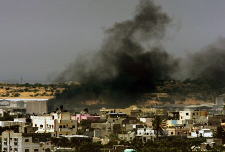 Gaza air strike kills 5, 18 wounded - ABC News