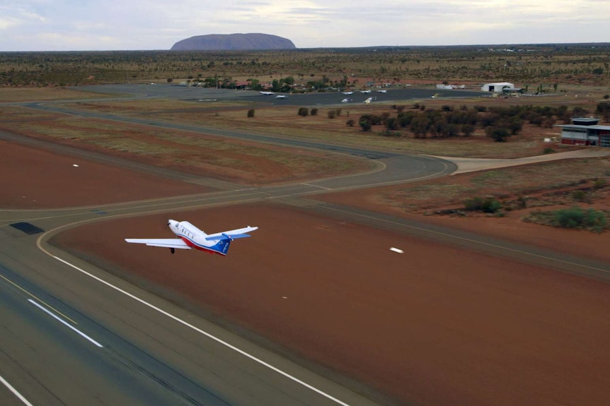 Royal Flying Doctor Service at Uluru