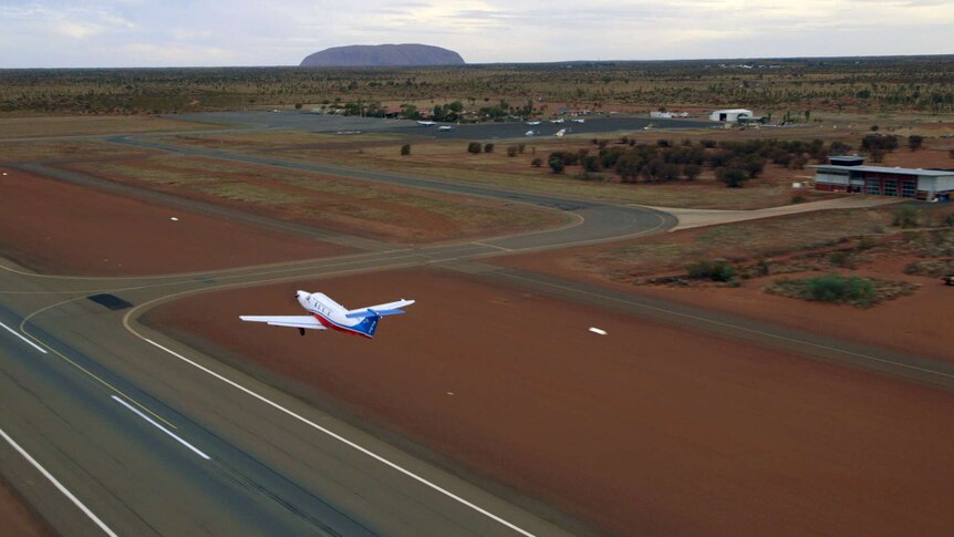 Royal Flying Doctor Service at Uluru