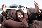 Members of the minority Yazidi sect celebrate their release