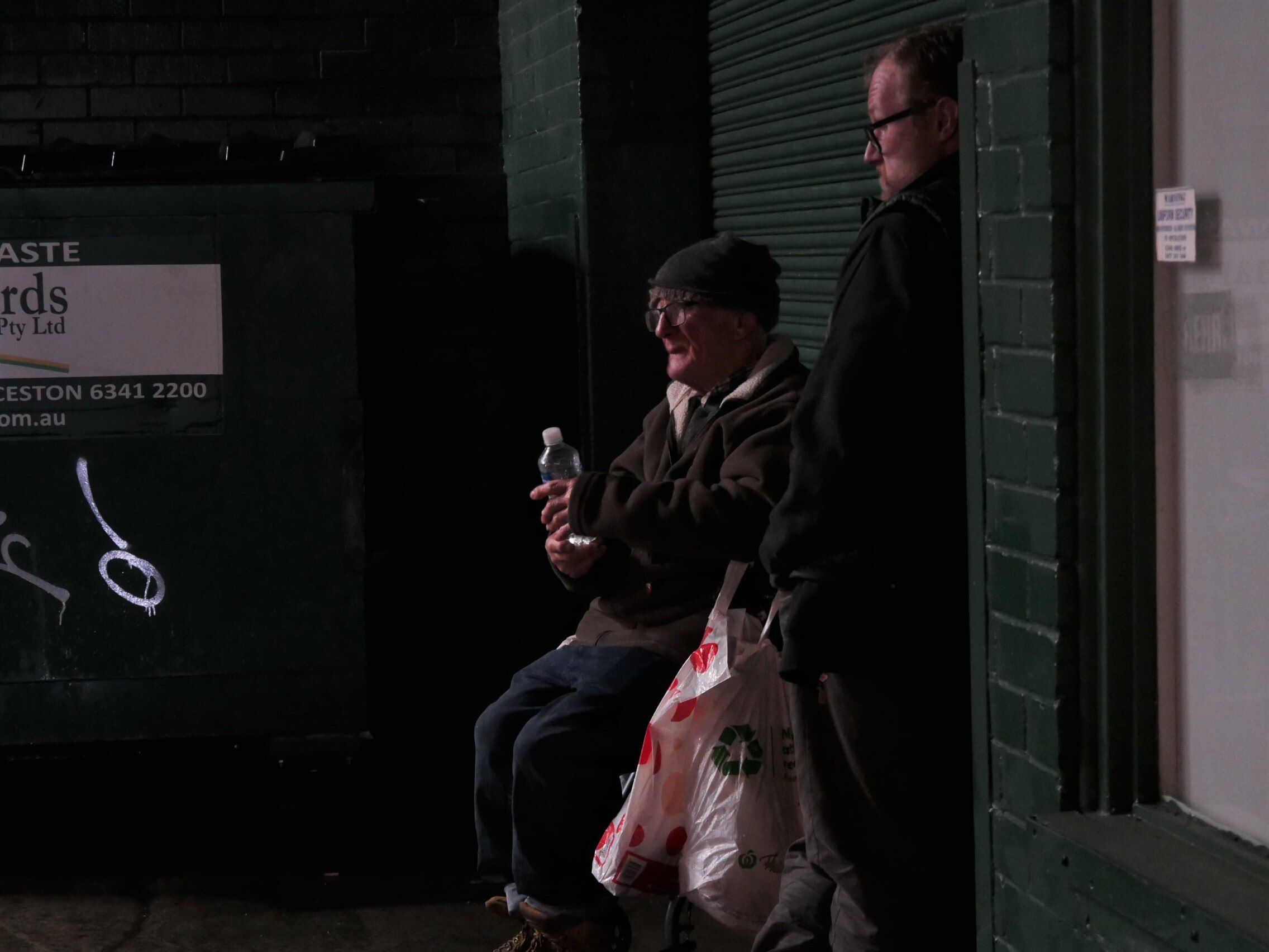 Lockers for homeless in Launceston ready to go but no agreement on