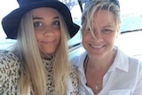 Alex Ross-King with her mother Jennie Ross-King