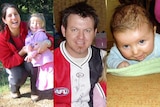 The Davey family who died in the bushfires at Kinglake - LtoR Tash, Jorja, Rob and Alexis Davey