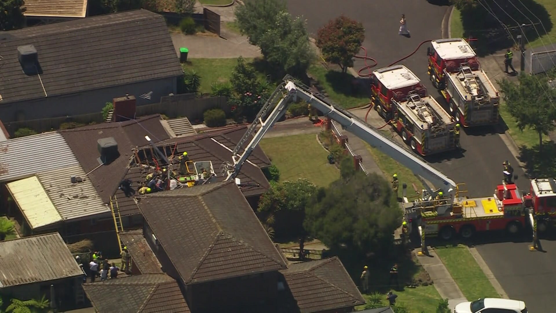 Helicopter crashes into Mentone home in Melbourne's southeast