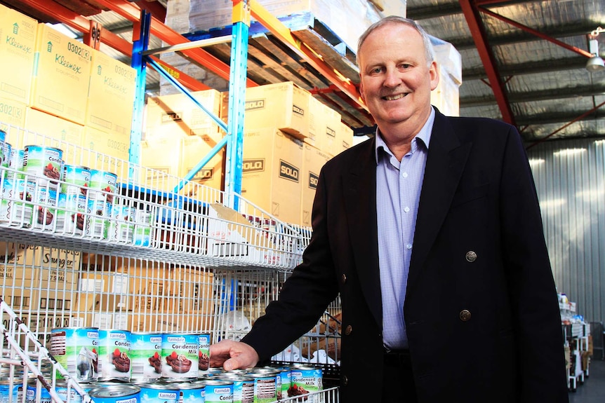 Ed Gauden, director of Food Bank Tasmania.