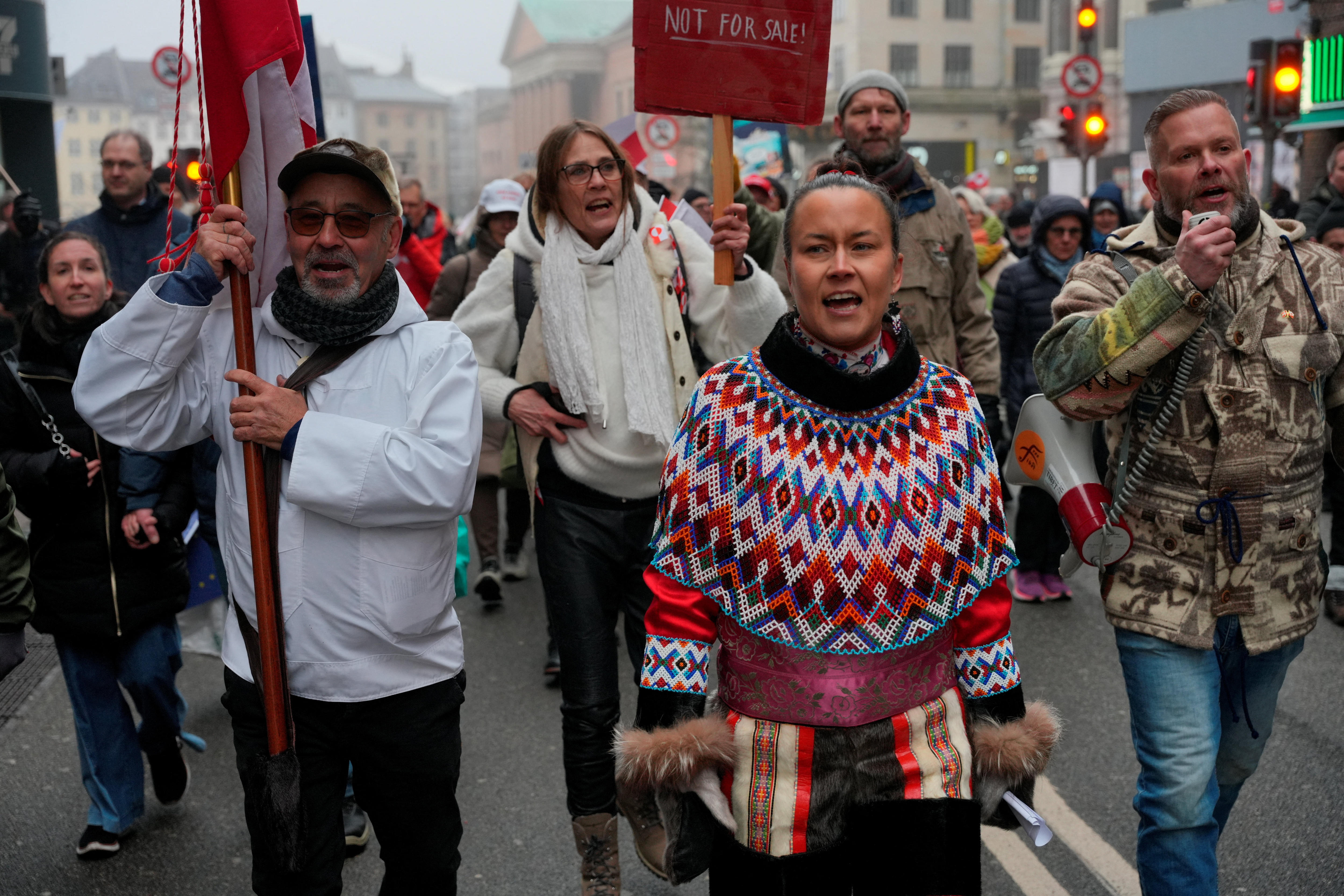 Greenland is not for sale: thousands take to the streets of Denmark