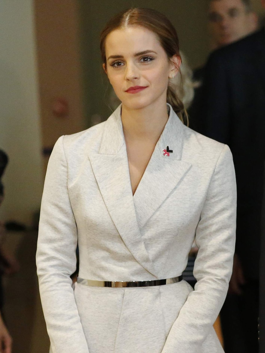 Emma Watson at HeForShe launch