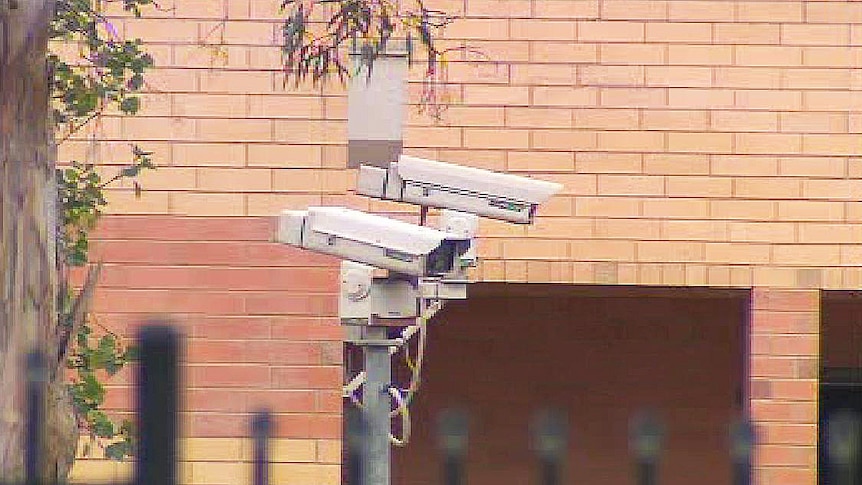 Security cameras at prison